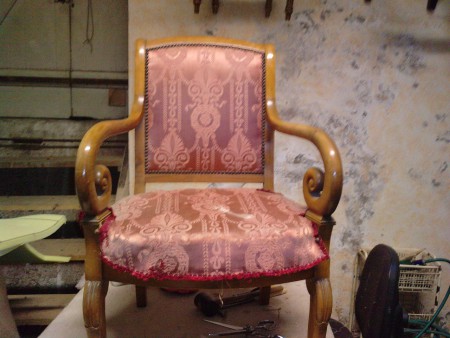 Fauteuil empire